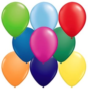 Bunte Ballons