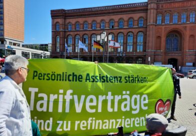 Pressemitteilung – „Bündnis für selbstbestimmtes Leben“ stattet dem Landesamt für Gesundheit und  Soziales (Lageso) unbefristeten Besuch ab