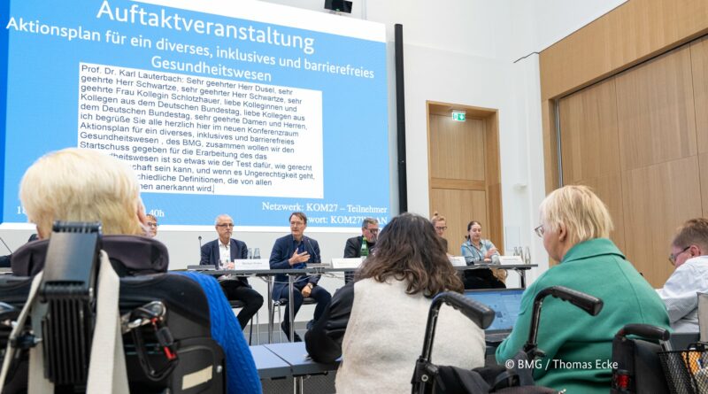 Bundesgesundheitsminister Karl Lauterbach (SPD) bei der Auftaktveranstaltung zum Aktionsplan.