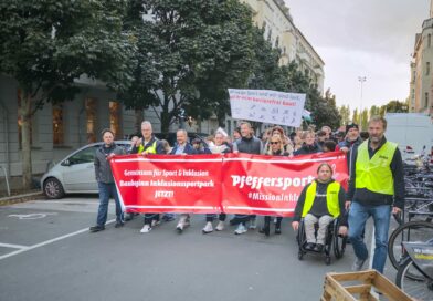 Die drei zitierten Personen in den gelben Westen (v.l.n.r.): Stefan Schenck, Christoph Pisarz und Mario Freund.