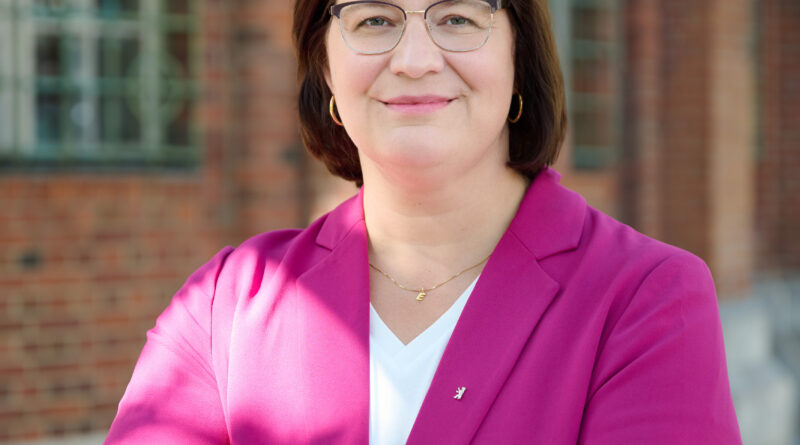Staatssekretärin für Gesundheit und Pflege, Ellen Haußdörfer.