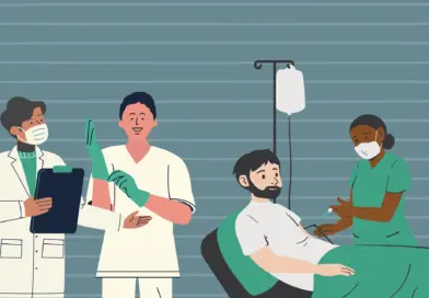 Illustration Krankenhaus